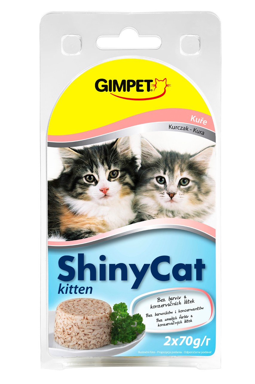E-shop Konzerva ShinyCat Kitten kura 2 x 70 g