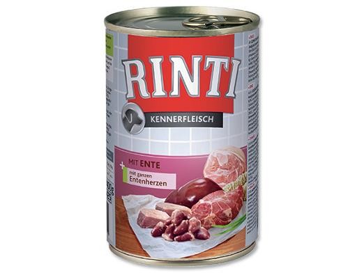 E-shop Rinti konzerva pre psov kachna 400g