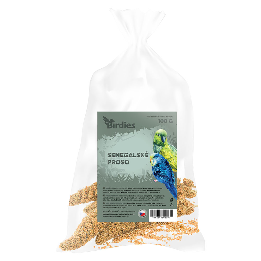 E-shop Birdies proso senegalské 100g
