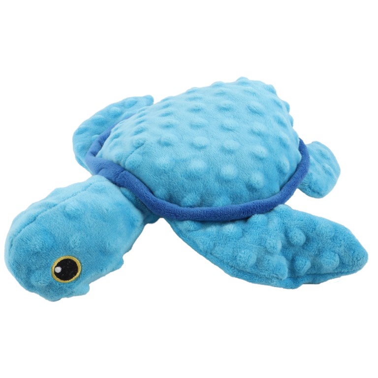 E-shop Huhubamboo hračka pre psov korytnačka modrá 30cm