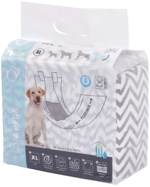 E-shop M-Pets Diapers plienky pre psov XL