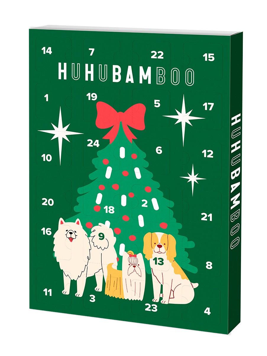 E-shop HUHUBAMBOO adventný kalendár pre psov