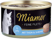 E-shop Finnern Miamor konzerva tuniak + krevety 100g