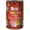 Brit Care Vianočná konzerva pre psov MONOPROTEIN 400g