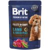 Brit Premium by Nature Fillets in Gravy with Lamb&Green Peas kapsička pre psov 85g