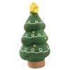 Huhubamboo pískacia hračka pre psov latexový vianočný stromček 17cm
