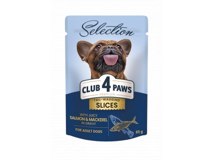 DOG Slices salmon mackerel