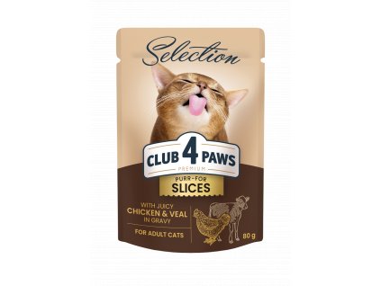 CAT Slices chicken veal