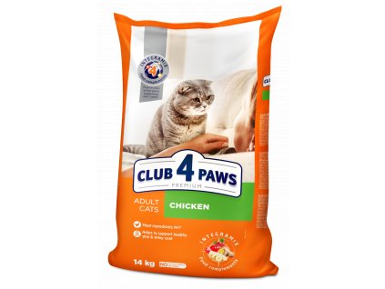 C4P “Kuře“. Kompletní suché krmivo pro dospělé kočky