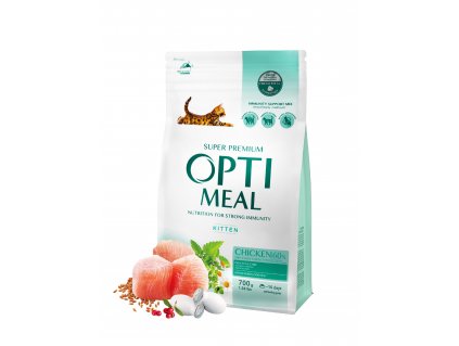 OPTIMEAL™ Kompletní suché krmivo pro koťata – kuře