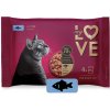 My Love SET kapsicky pro kocky s rybou v jemne omacce 4 x 85g