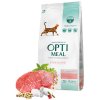 OPTIMEAL™ Suché krmivo pro sterilizované kočky s obsahem hovězího masa a čiroku