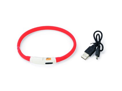 KARLIE VISIO LIGHT USB ČERVENÁ