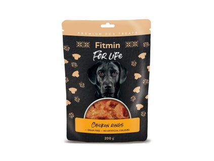 FFL DOG TREAT CHICKEN RING 200G