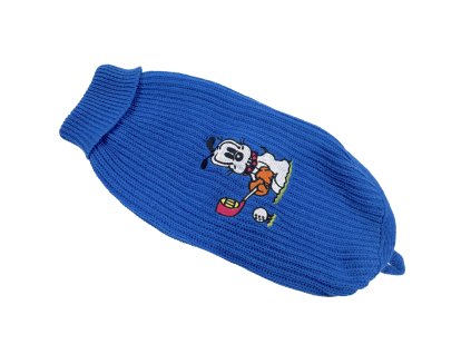 DOGGIES FASHION SVETR MODRÁ 38CM