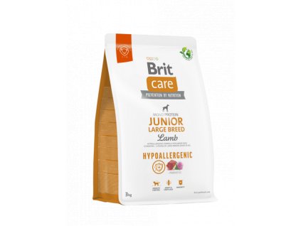 Brit Care Dog Hypoallergenic Junior Large Breed Lamb 3kg