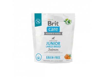 Brit Care Dog Grain Free Junior Large Breed Salmon 1kg