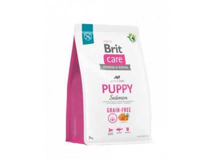 Brit Care Dog Grain Free Puppy Salmon 3kg
