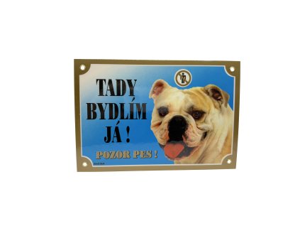 TADY HLÍDÁM JÁ! ANGLICKÝ BULDOK