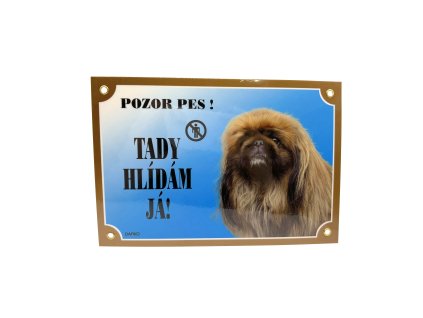 TADY HLÍDÁM JÁ! PEKINGSKÝ PALÁCOVÝ PSÍK