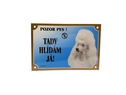 TADY HLÍDÁM JÁ! PUDL BÍLÝ