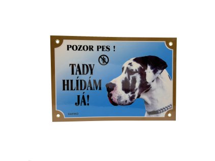 TADY HLÍDÁM JÁ! NĚMECKÁ DOGA HARLEKÝN