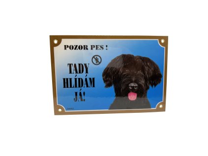 TADY HLÍDÁM JÁ! BRIARD ČERNÝ