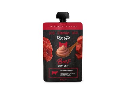FFL CREAM SAUCE POUCH BEEF 100G
