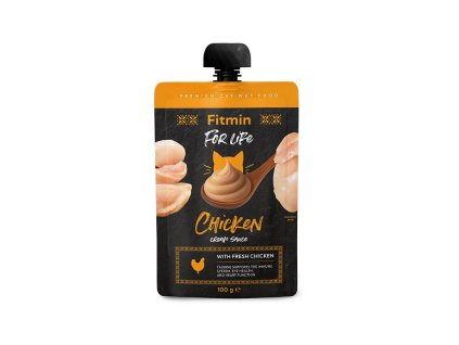 FFL CREAM SAUCE POUCH CHICKEN 100G