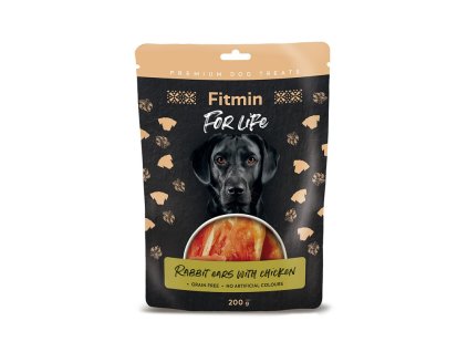 FFL RABBIT EARS WITH CHICKEN 200G