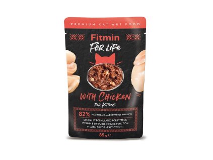 FFL cat pouch Kittens Chicken 85g