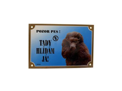 TADY HLÍDÁM JÁ! PUDL ČERNÝ