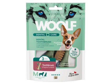 WOOLF DENTAL TOOTHBRUSH M 120G