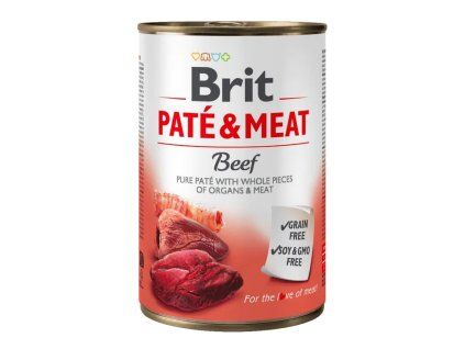 Brit PATÉ&MEAT BEEF 400G