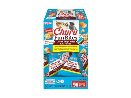 Churu Cat Box Fun Bites Chicke Wraps Tuna 8X12g 2