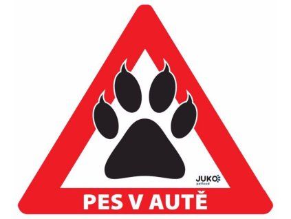 JUKO PES V AUTĚ
