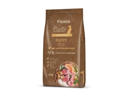 FP PUPPY RICE LAMB&SALMON 2KG