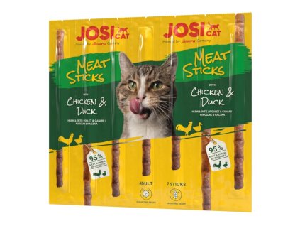 JOSICAT 35G MEAT STICKS CHICKEN&DUCK (7X5G)