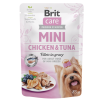 Brit Care Mini Chicken Tuna Fillets In Gravy 85g