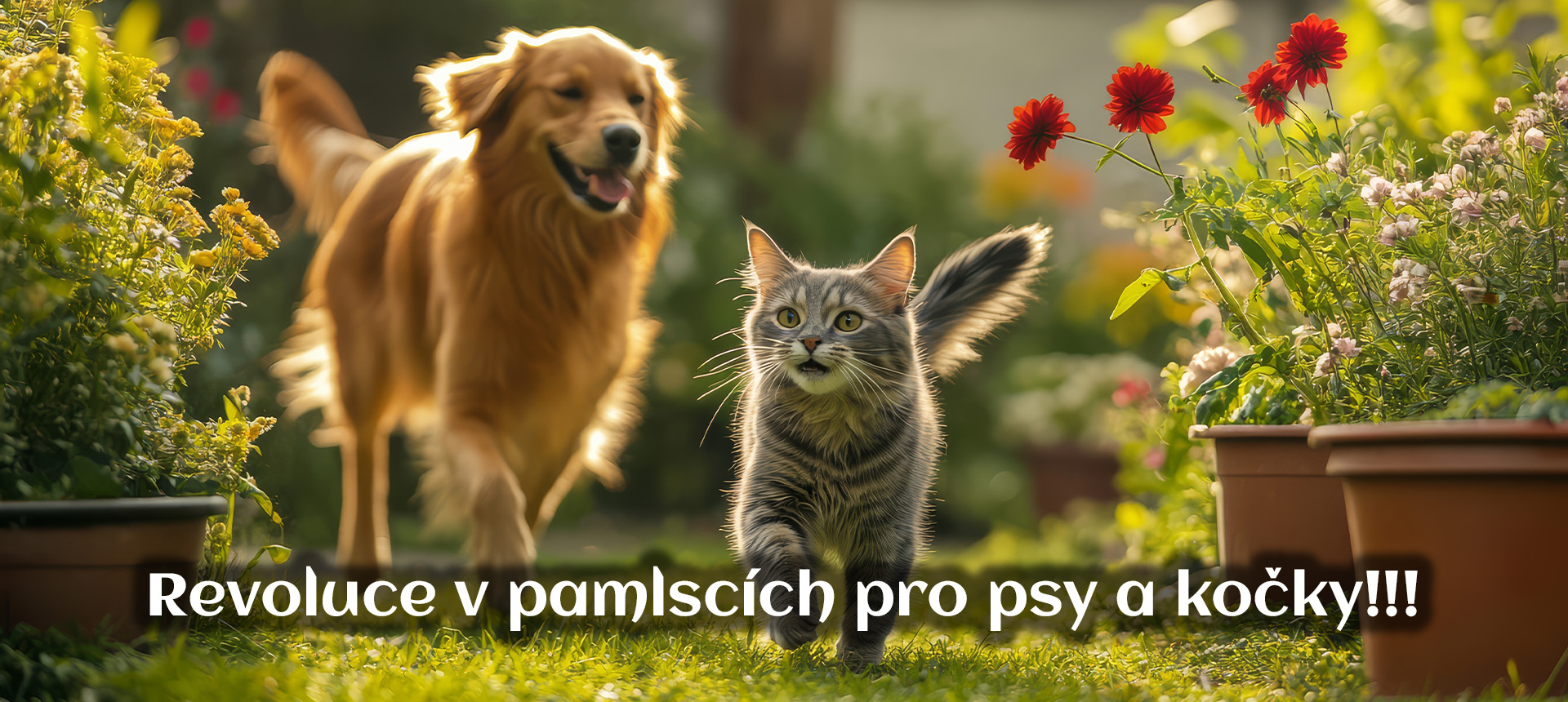 Revoluce v pamlscich pro psy a kocky