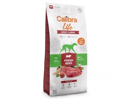 Calibra Dog Life Adult Large Fresh Beef 12 kg