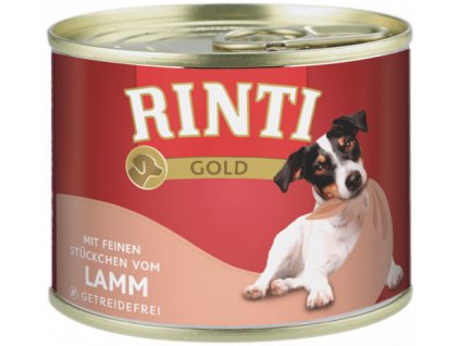 Rinti Gold konzerva jehně 185 g