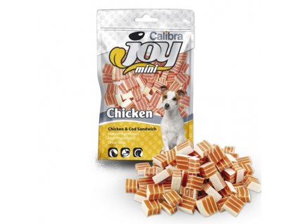 Calibra Joy Dog Mini Chicken & Cod Sandwich 70g