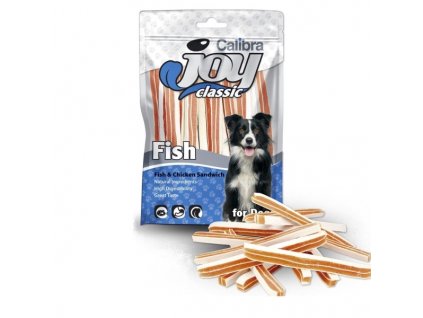 Calibra Joy Dog Classic Fish & Chicken Sandwich 80g