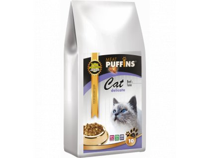 Puffins Cat Delicate Beef & Tuna 10kg