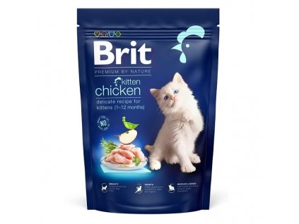 Brit Premium Cat by Nature Kitten Chicken 1,5 kg