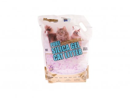 Magnum Silica gel cat litter Levander 10l