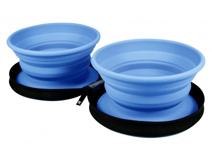 Kiwi Walker cestovní dvojmiska modrá 700 ml