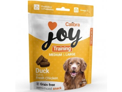 Calibra Joy Dog Training Snacks Medium & Large Duck & Fresh Chicken 300g