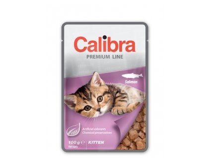 Calibra Cat kapsa Premium Kitten Salmon 100G